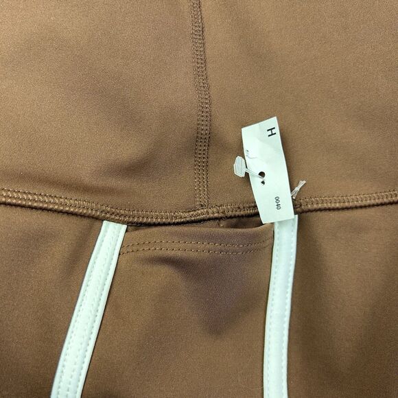 NEW Free People Movement Island Time Active Shorts Brown Size Small Retro 70s - Picture 7 of 11